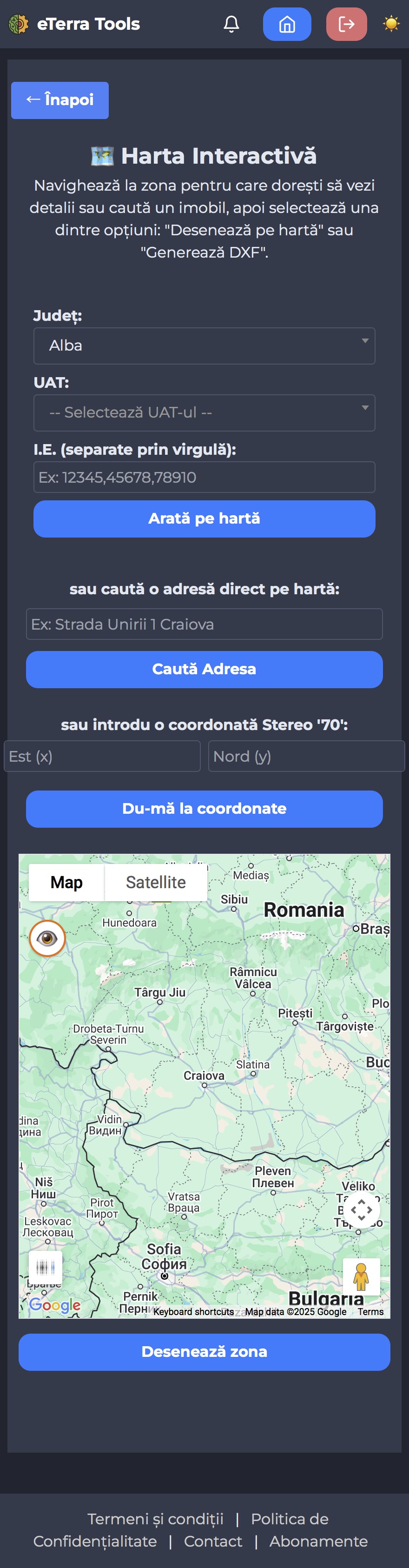 Harta Interactivă
